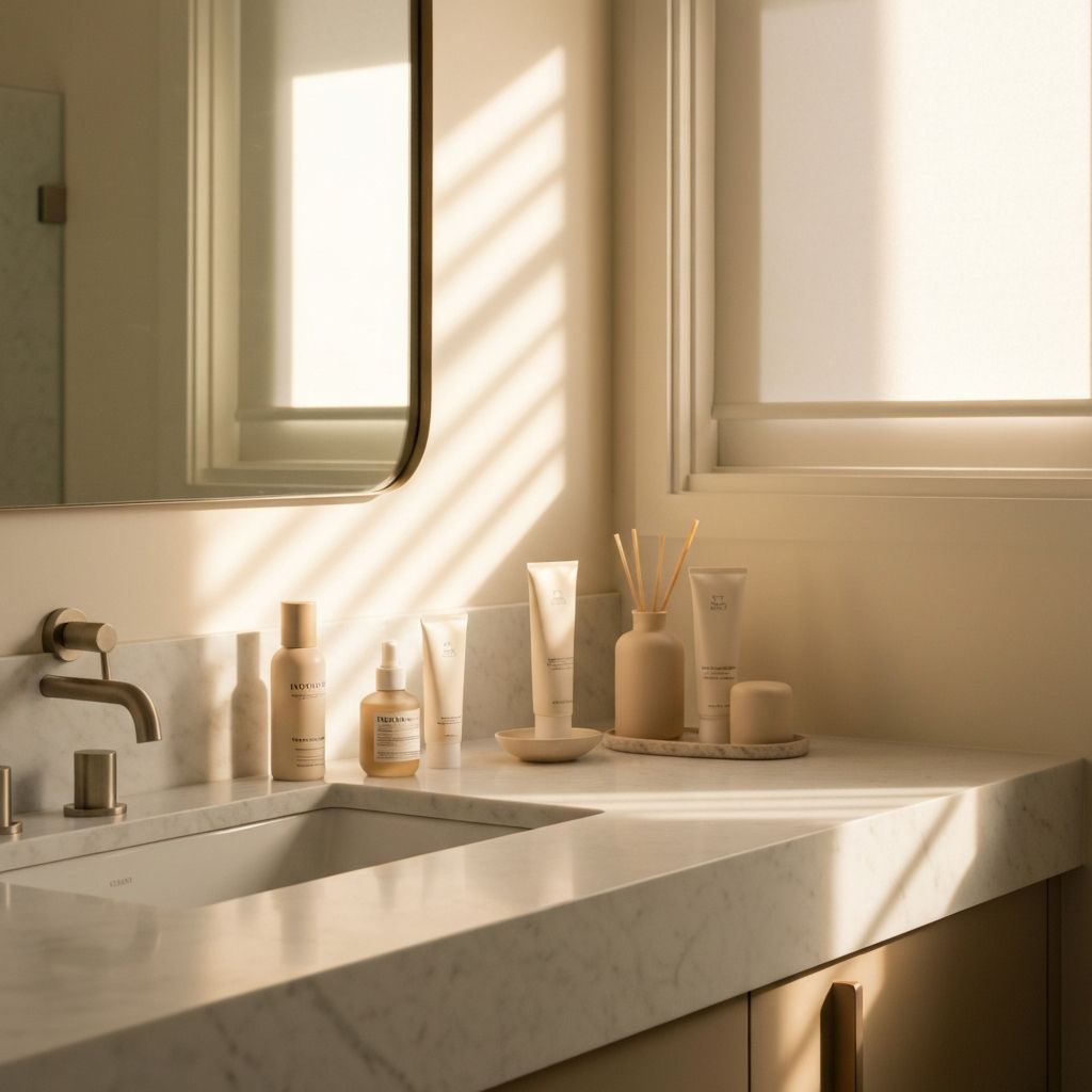 Alltägliche Hautpflege im neutralen Kontext